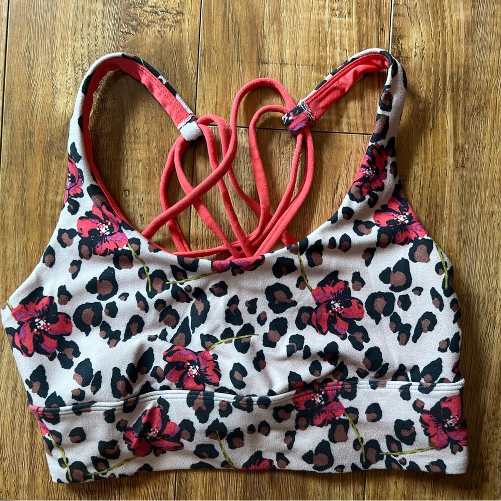 Wildfox spots bra leopard pint